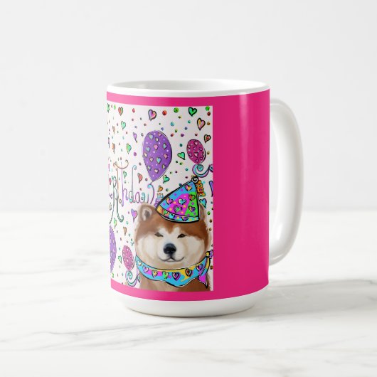 MUG JOLI ANNIVERSAIRE (Devant droit)