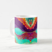 Mug Joli Art De La Plage Abstrait (Devant gauche)