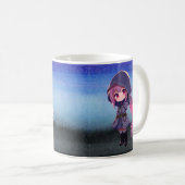 Mug Joli avec une esthétique sombre (Devant droit)