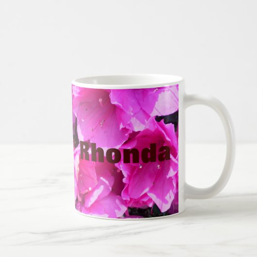 Mug Joli Azalées Roses (Droite)