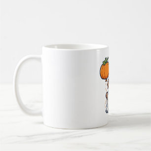 Mug Joli ballon fantôme de chiot Halloween
