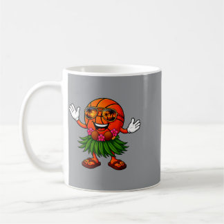 Mug Joli Baseball Hawaïen Balle Plage Tropicale Été