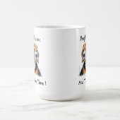 Mug Joli beagle marron Personnaliser (Centre)