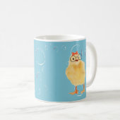 Mug Joli Bébé Chick avec lunettes (Devant droit)