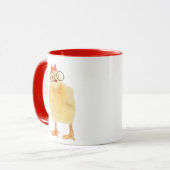 Mug Joli Bébé Chick avec lunettes (Devant gauche)