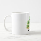 Mug Joli bébé dinosaure dans un paradis préhistorique (Gauche)