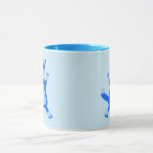 Mug Joli bébé renard bleu garçon (Centre)