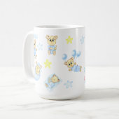 Mug Joli bébé Teddy Bear Boy pour une humeur positive (Devant gauche)