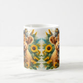 Mug Joli bébé vache Highland (Centre)