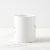 Mug Joli Bientôt avec lune, étoiles, coeurs, nuage (Centre)