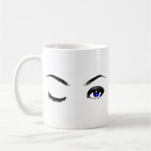 Mug Joli Blue Eyes Winking (Gauche)