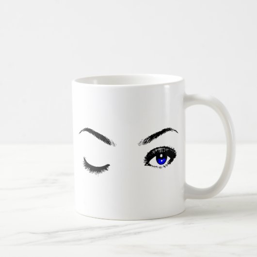Mug Joli Blue Eyes Winking (Droite)