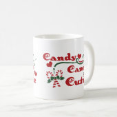 Mug joli bonbon en canne (Devant droit)