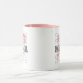 Mug Joli Boss mama l Rose moderne (Centre)