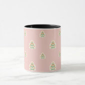 Mug Joli bouquet de fleurs multicolore motif ethnique (Centre)