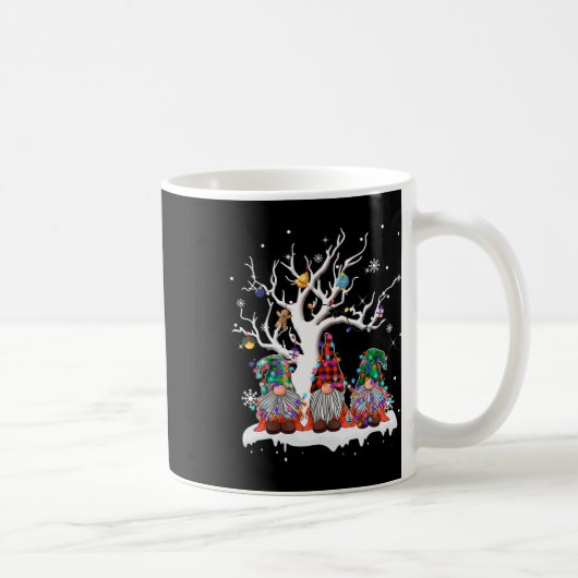 Mug Joli Buffalo Gnome Plaid Christmas Tree Léger laid (Droite)