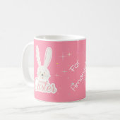 Mug Joli Bunny de Pâques oeufs de chasse printemps de (Devant gauche)