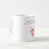 Mug Joli Bunny Vous Aime, Valentines Day Pun Humo (Devant gauche)