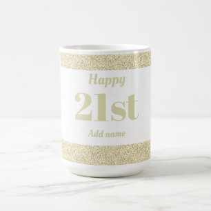 Mug Joli cadeau d'anniversaire personnalisé et élégant