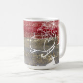 Mug Joli cadeau de Noël (Devant droit)