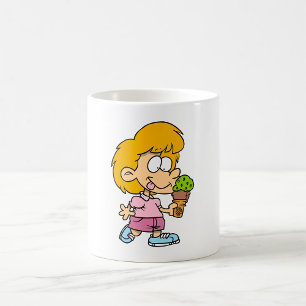 Mug Joli Cartoon Enfant Manger Ice Cream Cone