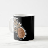Mug joli castor de dessin animé (Devant gauche)