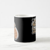 Mug joli castor de dessin animé (Centre)