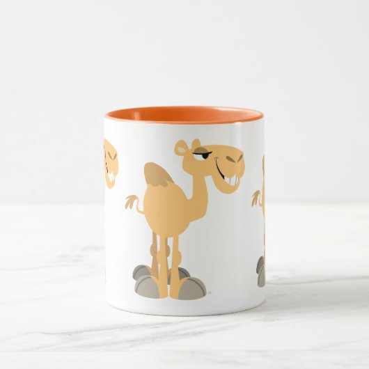 Mug Joli chameau de dessin souriant (Centre)