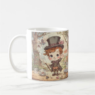 Mug Joli Chapelier Fou Artistique Bois Fantaisiste Mer