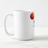 Mug Joli Chat Astronaute dans l'Espace Flottant dans l (Gauche)