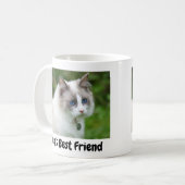 Mug Joli Chat aux Yeux Bleus (Devant gauche)