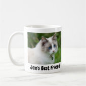 Mug Joli Chat aux Yeux Bleus (Gauche)