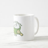 Mug Joli chat avec boisson matcha (Devant droit)