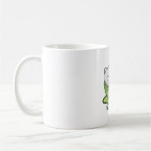 Mug Joli chat avec boisson matcha (Gauche)