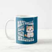 Mug Joli chat bleu drôle disant (Gauche)