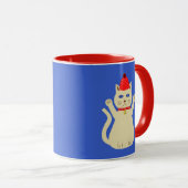 Mug Joli Chat de Noël (Devant droit)