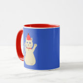 Mug Joli Chat de Noël (Devant gauche)