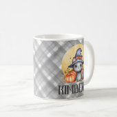 Mug Joli Chat Noir Joyeux Halloween (Devant droit)
