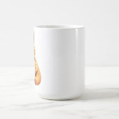 Mug Joli Chat Orange Buvant du Café Drôle de Tabby Rou (Centre)