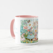 Mug Joli chat persan de Noël (Devant gauche)