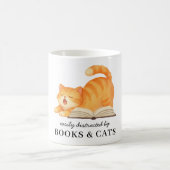 Mug Joli Chat Roux Bibliophile Citation Drôle (Centre)