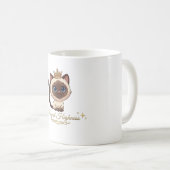 Mug Joli chat siamois royal (Devant droit)