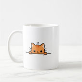 Mug Joli chaton orange qui vous regarde Ginger C (Gauche)