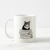 Mug Joli Chatons sur des Livres (Gauche)