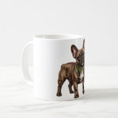 Mug Joli chien Bouledogue Français (Devant gauche)