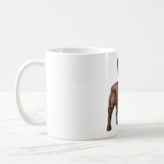 Mug Joli chien Bouledogue Français (Gauche)