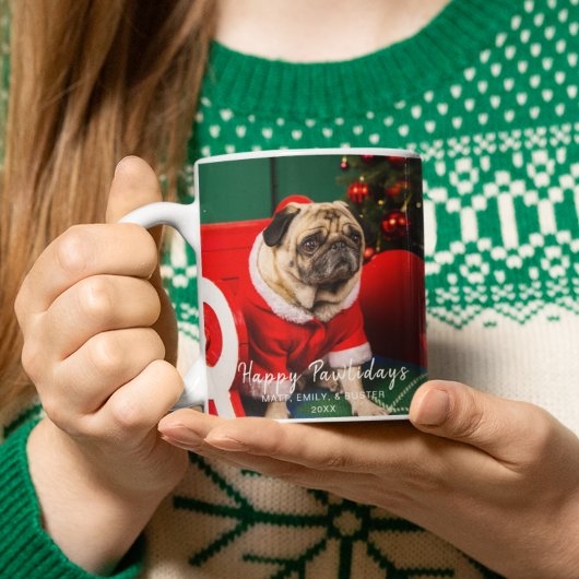 Mug Joli Chien Chien Chien Chien Chien Noel Photo Pawl