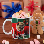 Mug Joli Chien Chien Chien Chien Chien Noel Photo Pawl