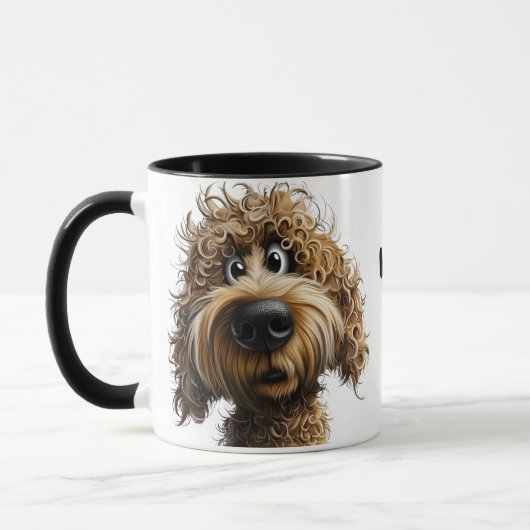 Mug Joli chien fantaisiste (Gauche)