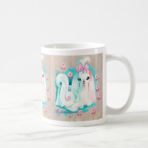 Mug Joli chien maltais blanc